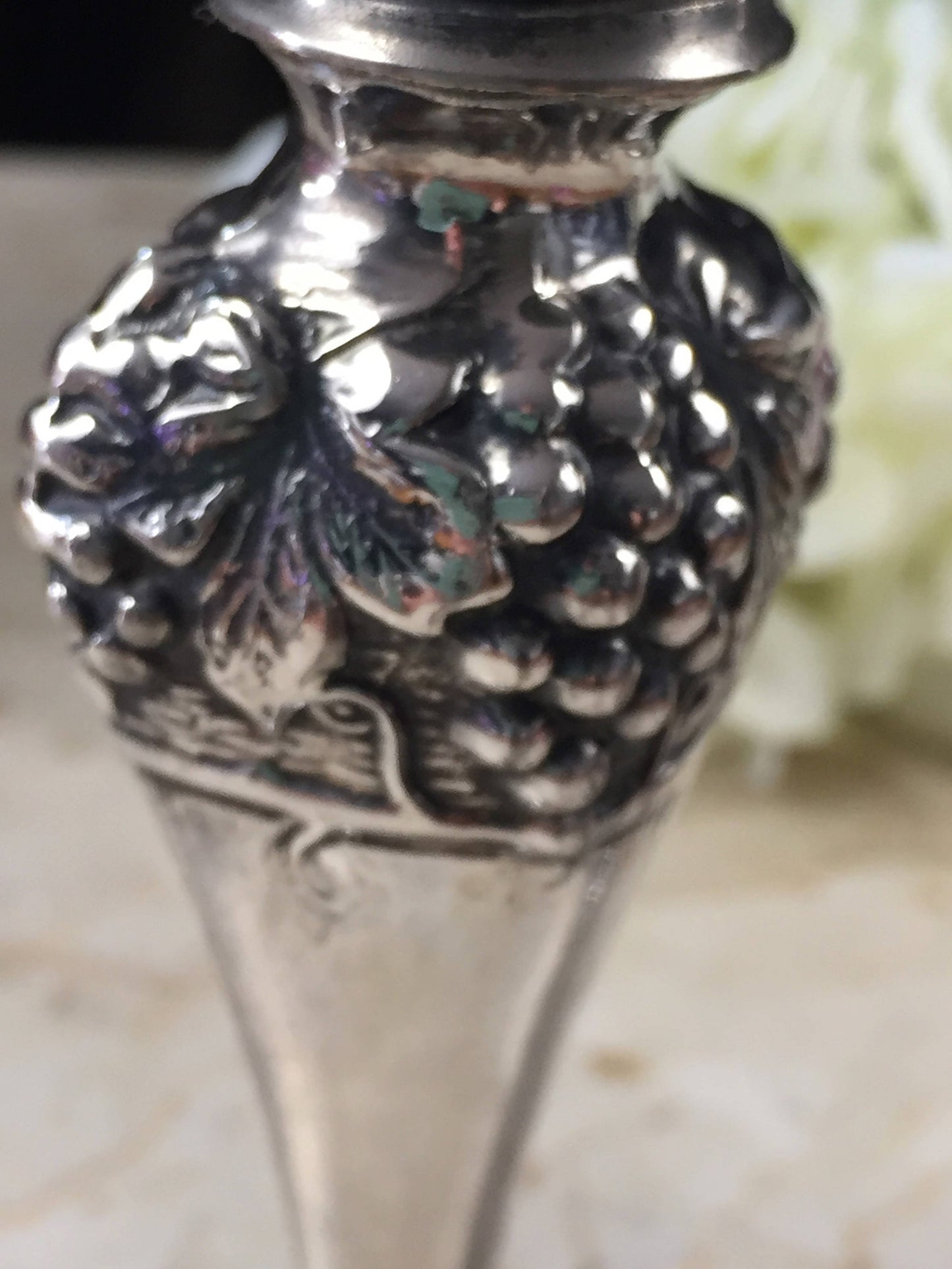 Silver Plated Salt and Pepper Set-Formal Dinnerware Salt Shakers-Vintage Dining-Shabby Chic Kitchen