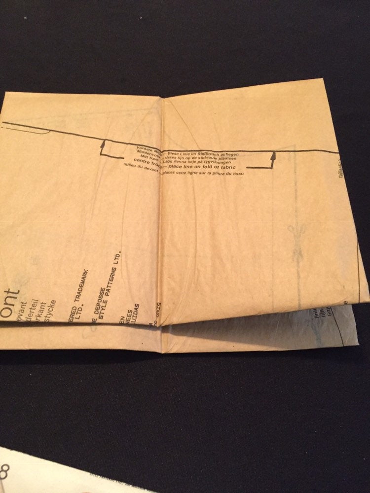 Vintage Sewing Pattern Style 1308