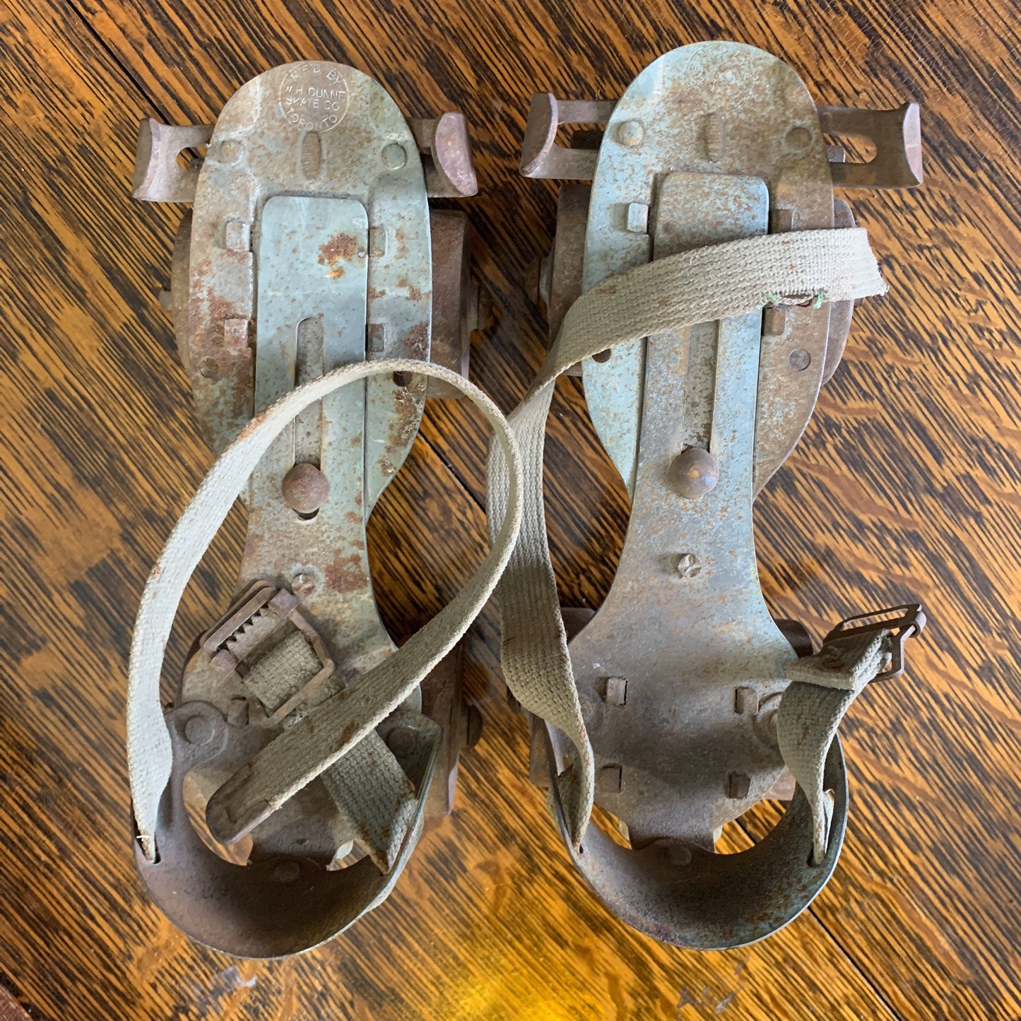 Metal Strap On Kids Vintage Roller Skates