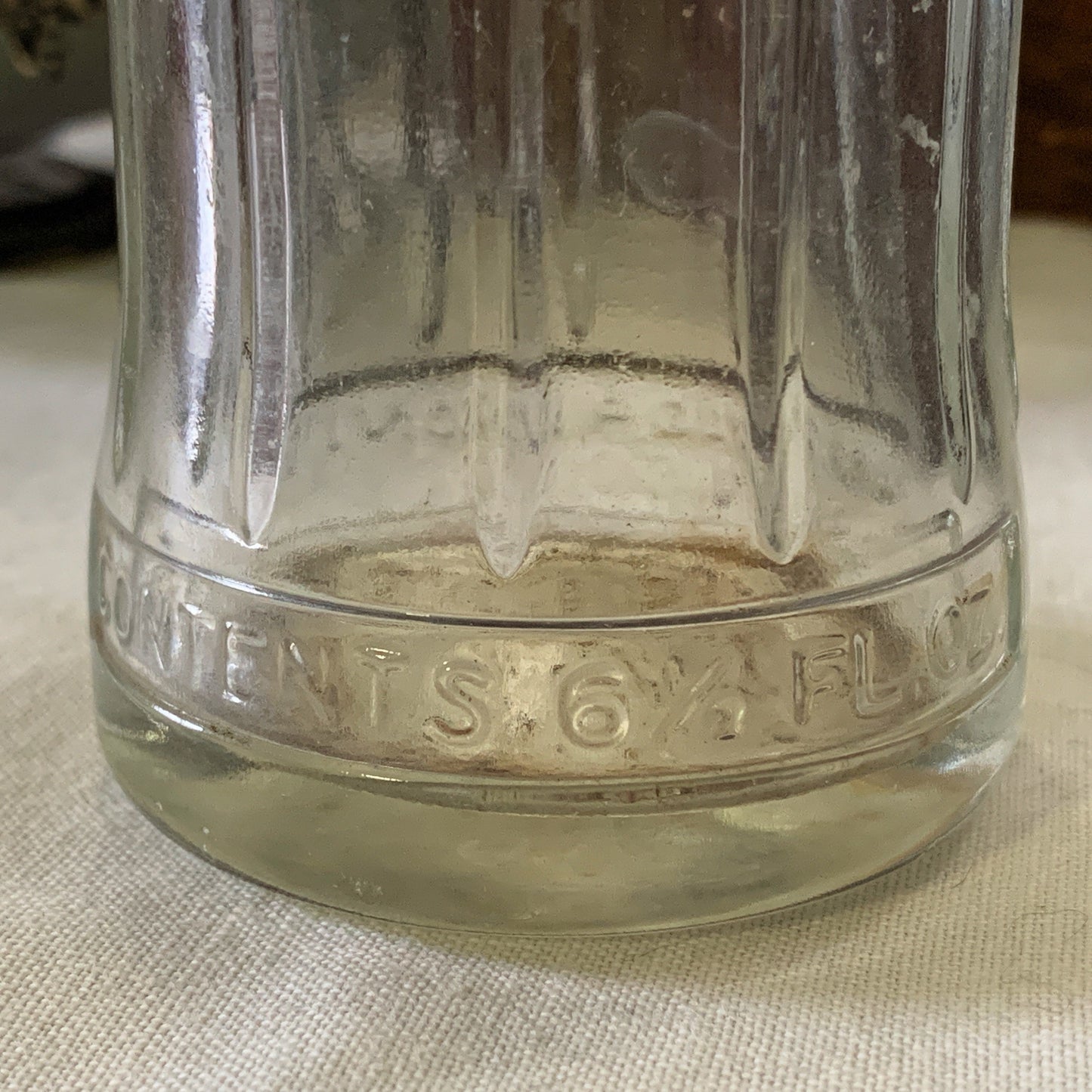 Vintage Pop Bottle Orange Quench Owen Sound Canada Collectable 1940s Canadiana