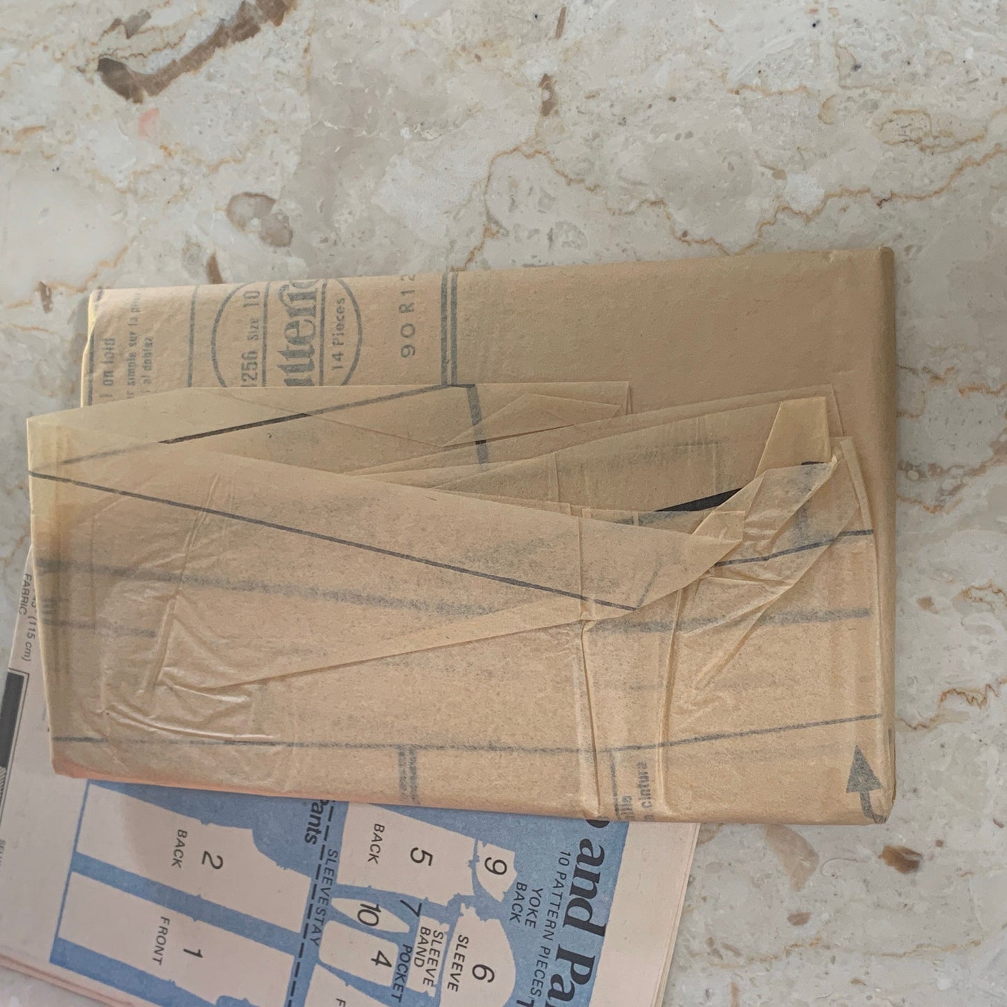 Girls Top and Pants Vintage Sewing Pattern Butterick 4256 Uncut Pattern