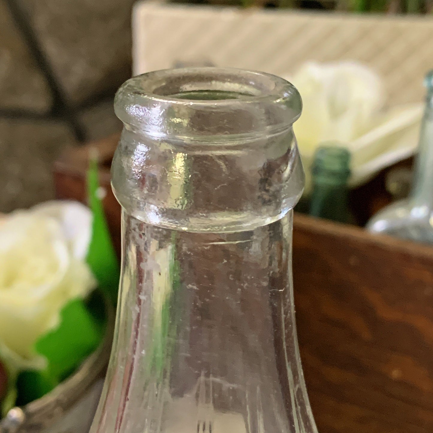 Vintage Pop Bottle Orange Quench Owen Sound Canada Collectable 1940s Canadiana