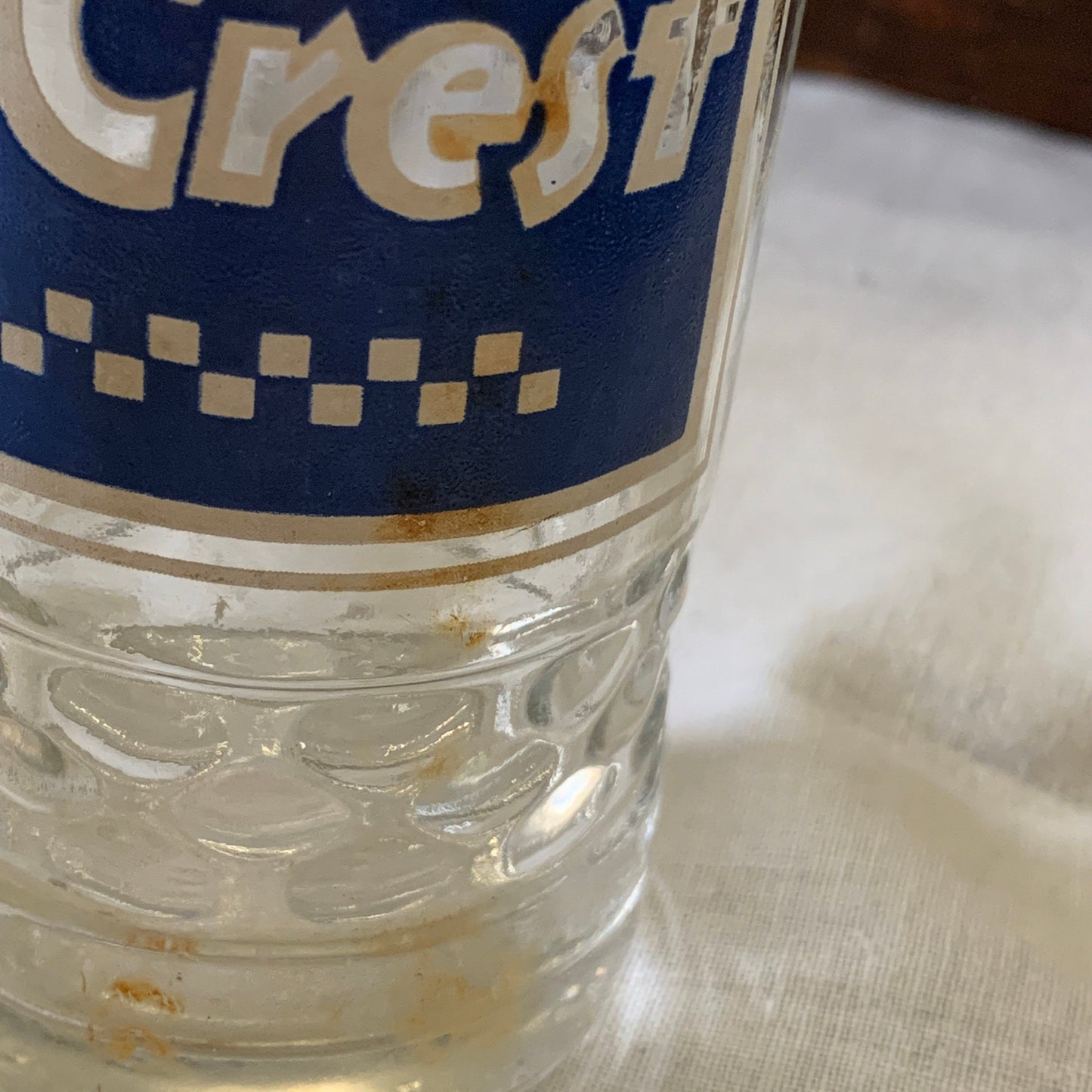 Vintage Pop Bottle Sun Crest Soda Toronto Ontario Canada Collectable Mid Century Canadiana