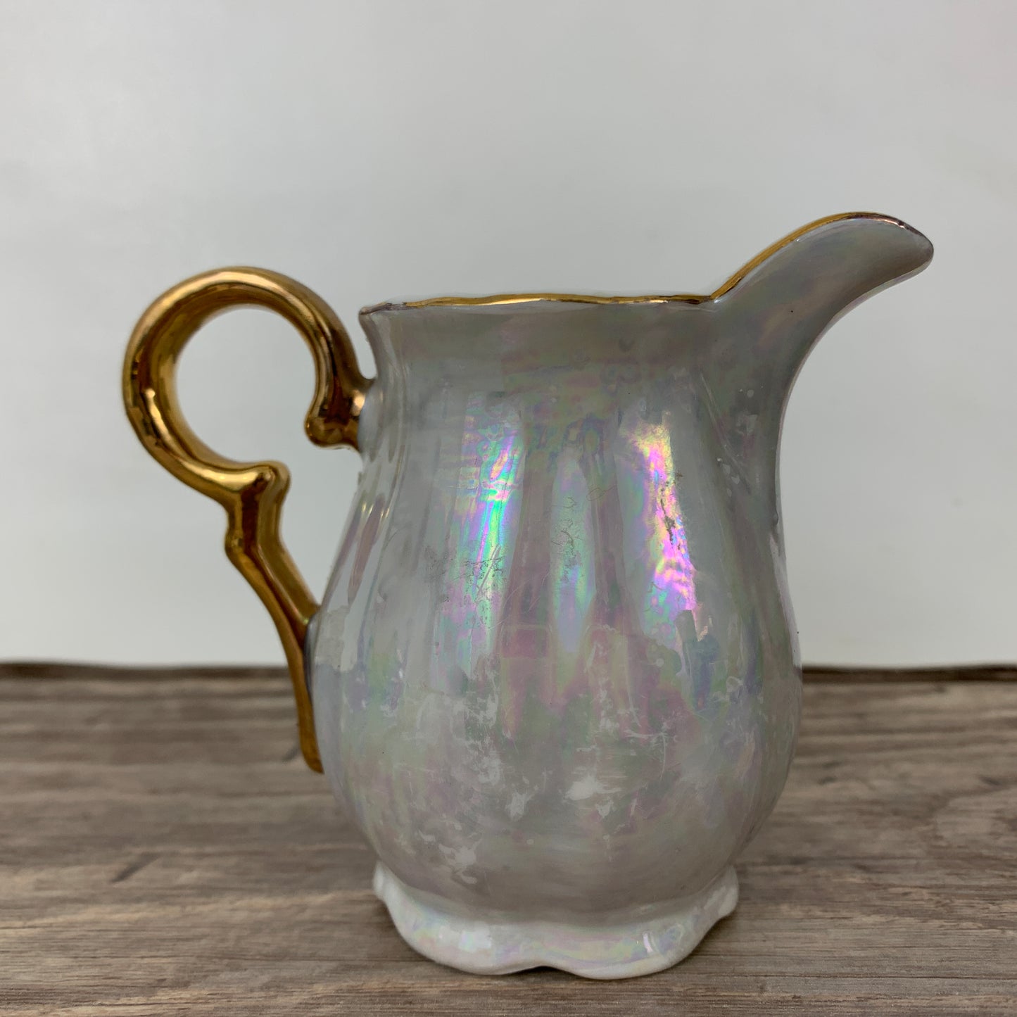 Japan Lustreware Cream and Sugar Set