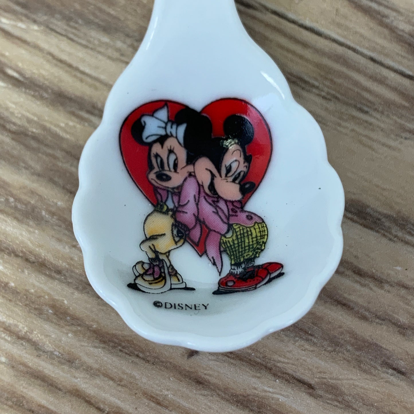Mickey and Minnie Collectible Disney Porcelain Spoons