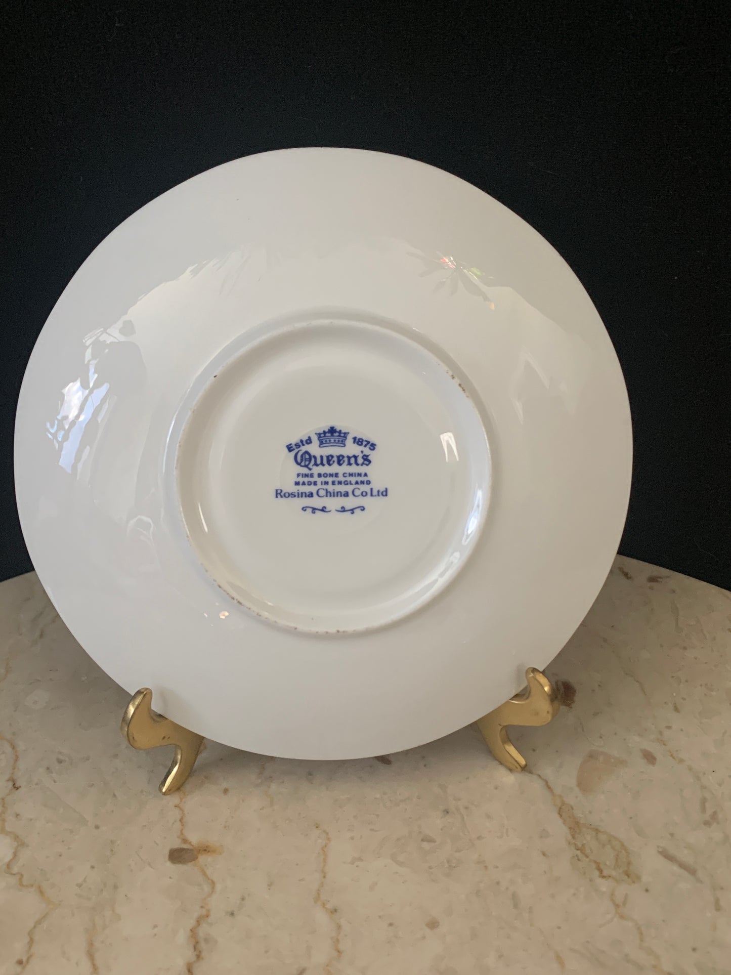 Silver Anniversary Tea Cup Queens China Vintage Teacup