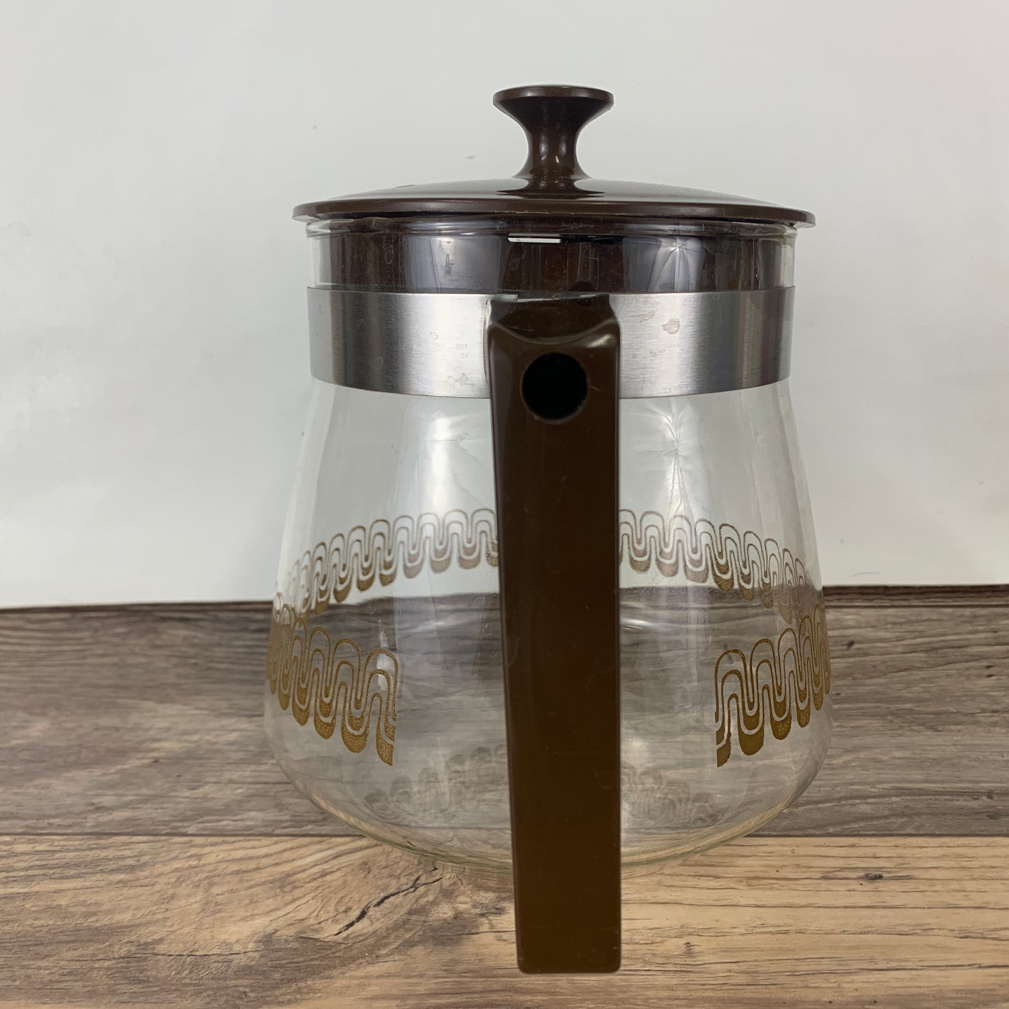 Vintage Glass Coffee Carafe