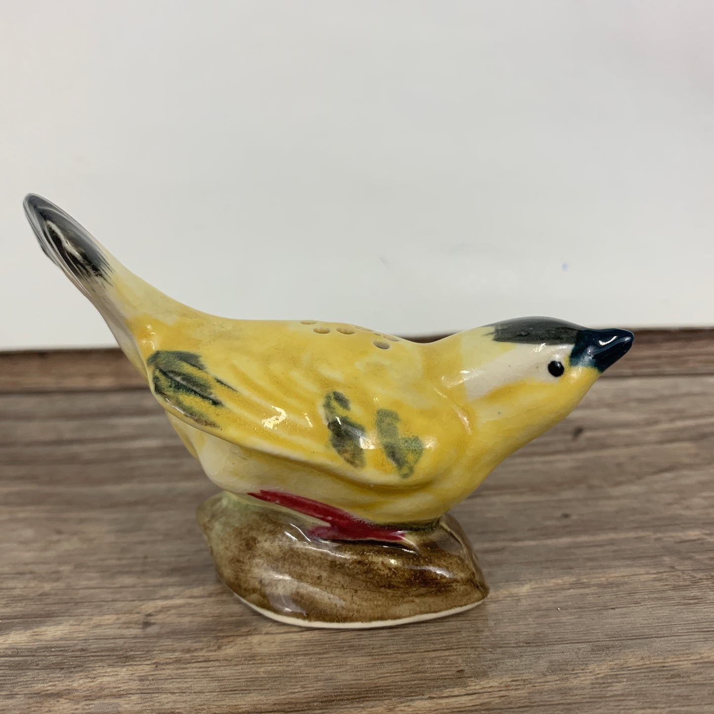 Yellow Bird Ceramic Salt and Pepper Shakers,