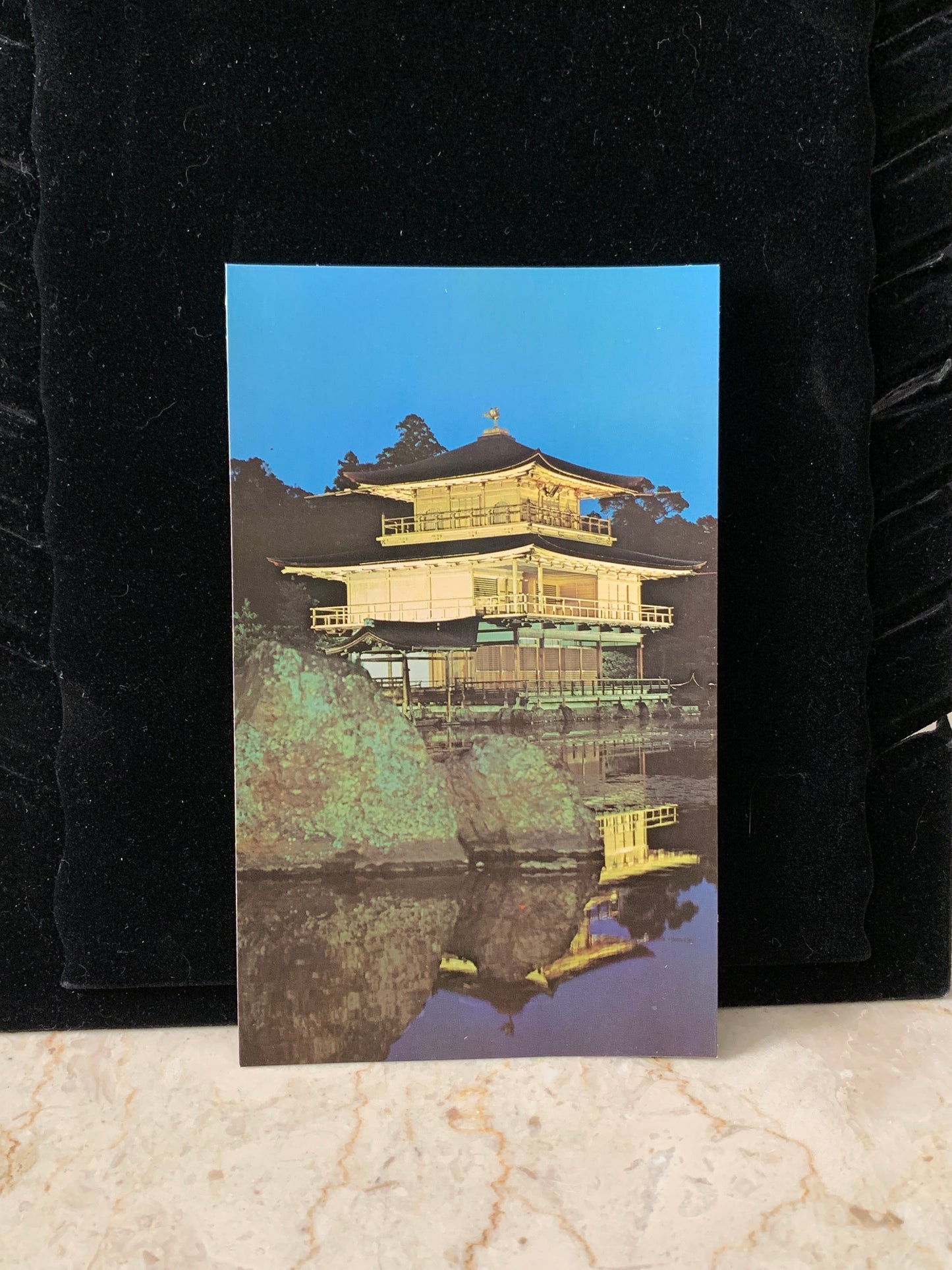 Vintage Post Card Set Golden Pavilion Koyoto Japan