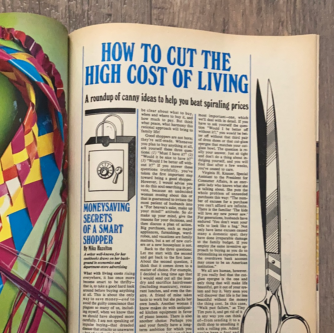 Family Circle Vintage Magazine March 1970 Special Edition