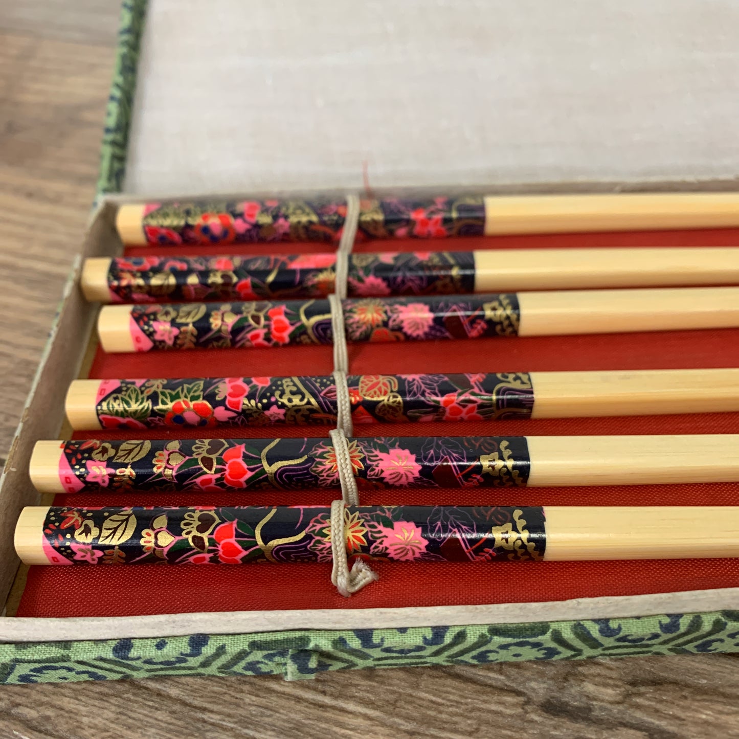 Boxed Set of Vintage Chopsticks