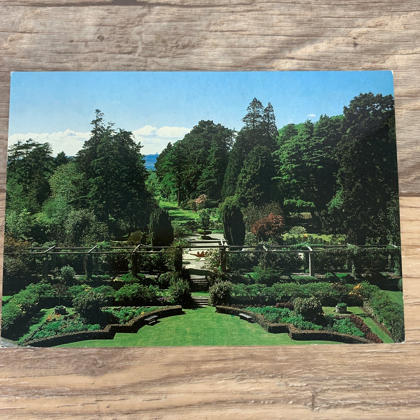 Vintage Postcard Mount Stewart Co Down Northern Ireland Larkfield Printing Company