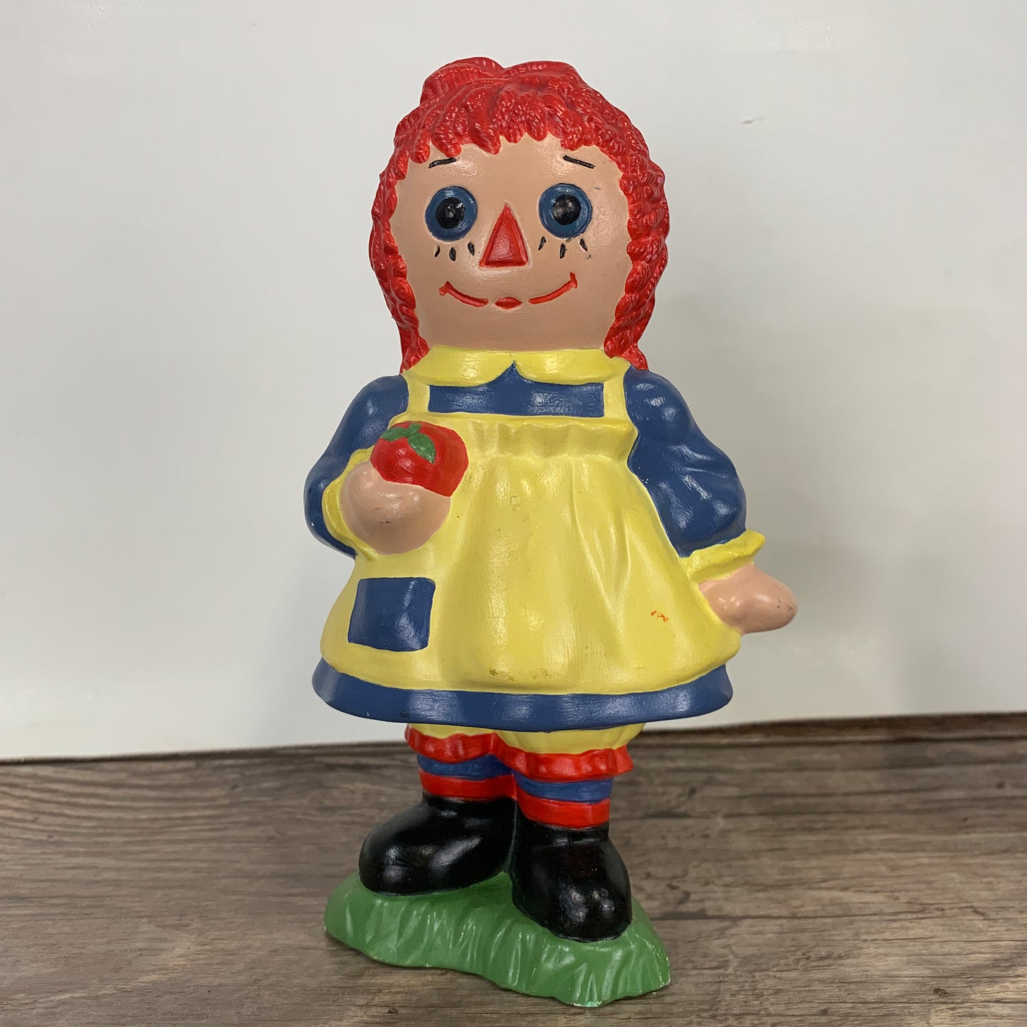 Raggedy Ann & Andy Vintage Ceramic Figures Nursery Decor Shelf Decor