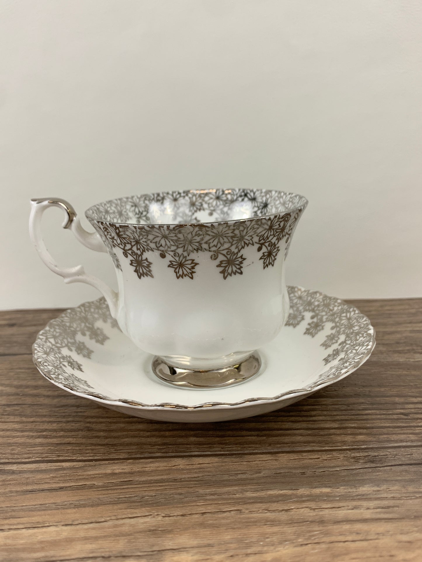 Royal Albert Silver Wedding Anniversary Teacup and Saucer Anniversary Gifts