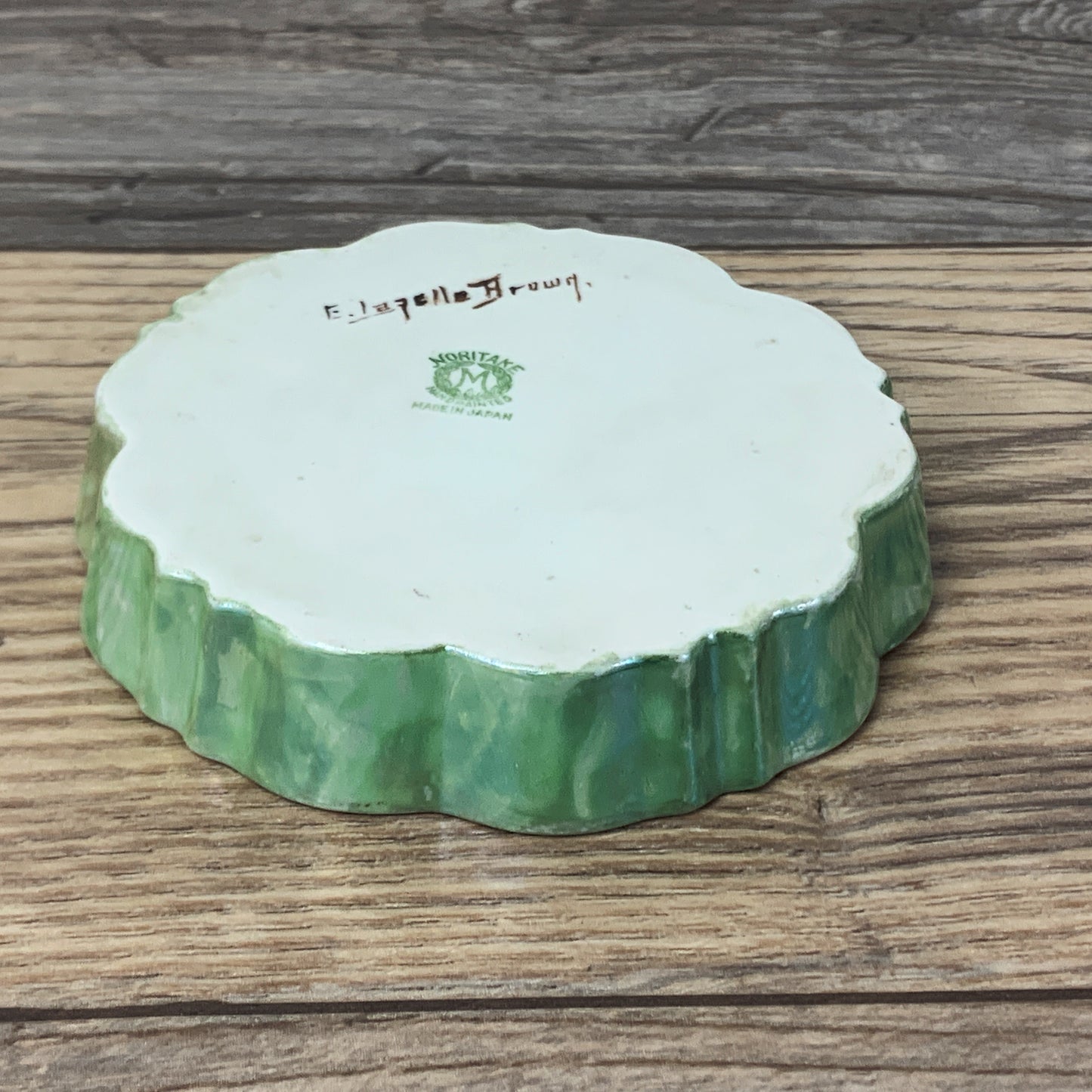 Noritake Hand-Painted Lusterware Dish