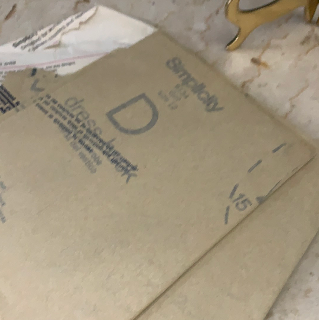 Girls Dress with Detachable Collars and Pants Vintage Sewing Pattern Simplicity 9134