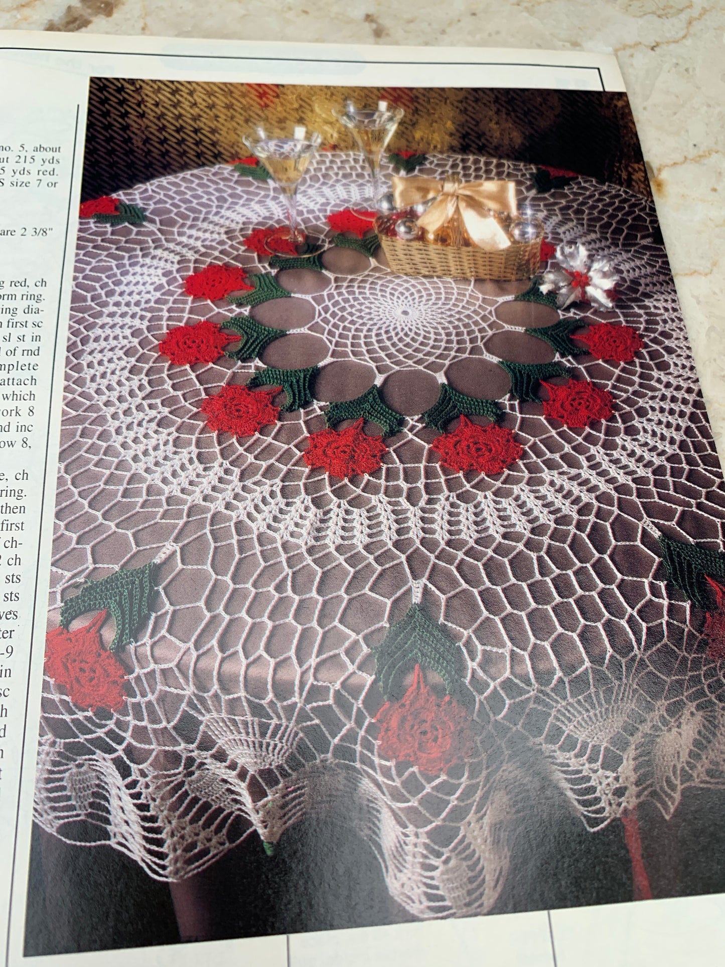 Christmas Crochet Pattern Book Magic Crochet October 1992