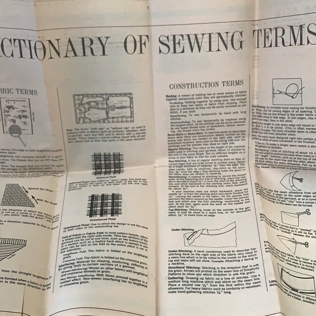 Misses Pleated Skirt with Yoke Vintage Sewing Pattern Simplicity 8478