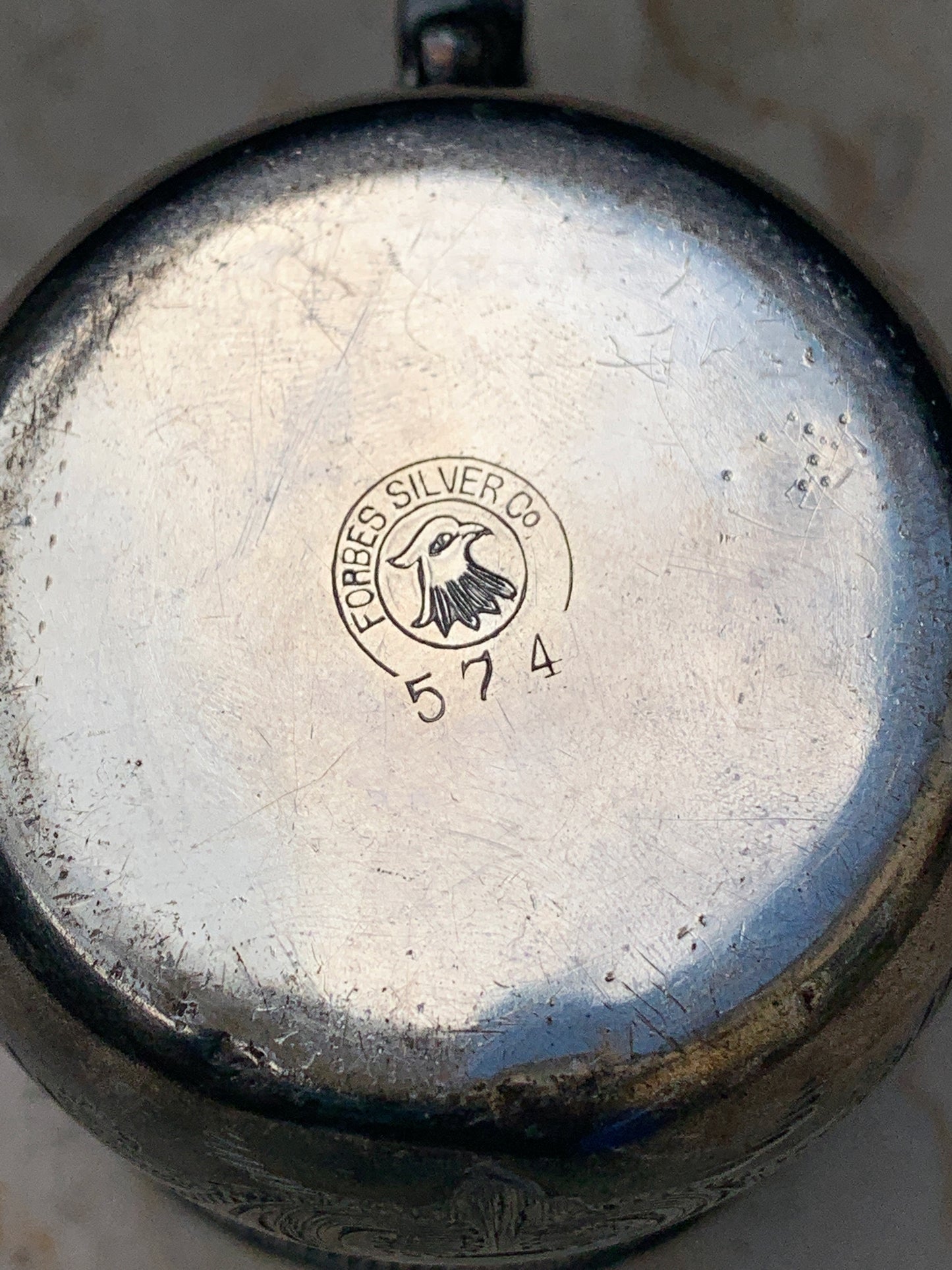 Silver Plated Baby Cup Engraved From Dora Silver Mug