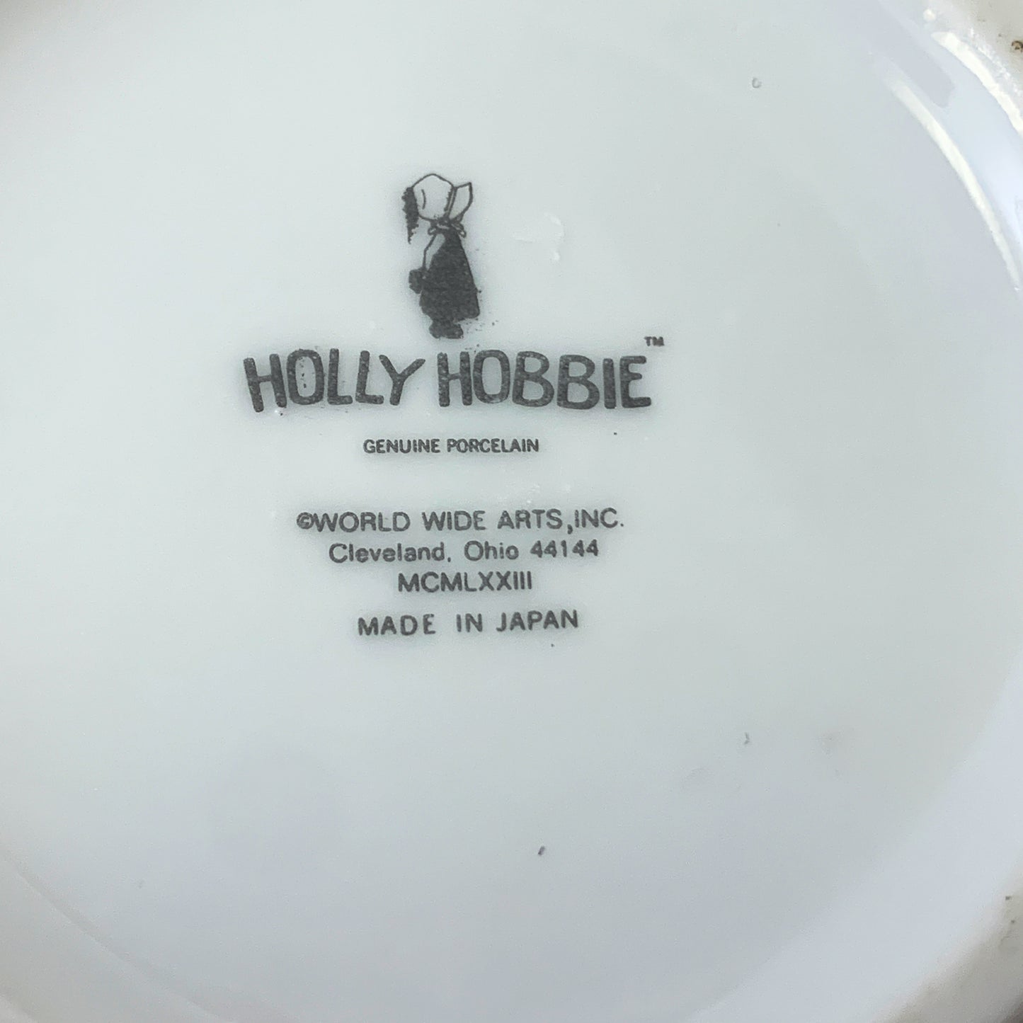 Holly Hobbie Porcelain Cup Love is the Little Things You Do