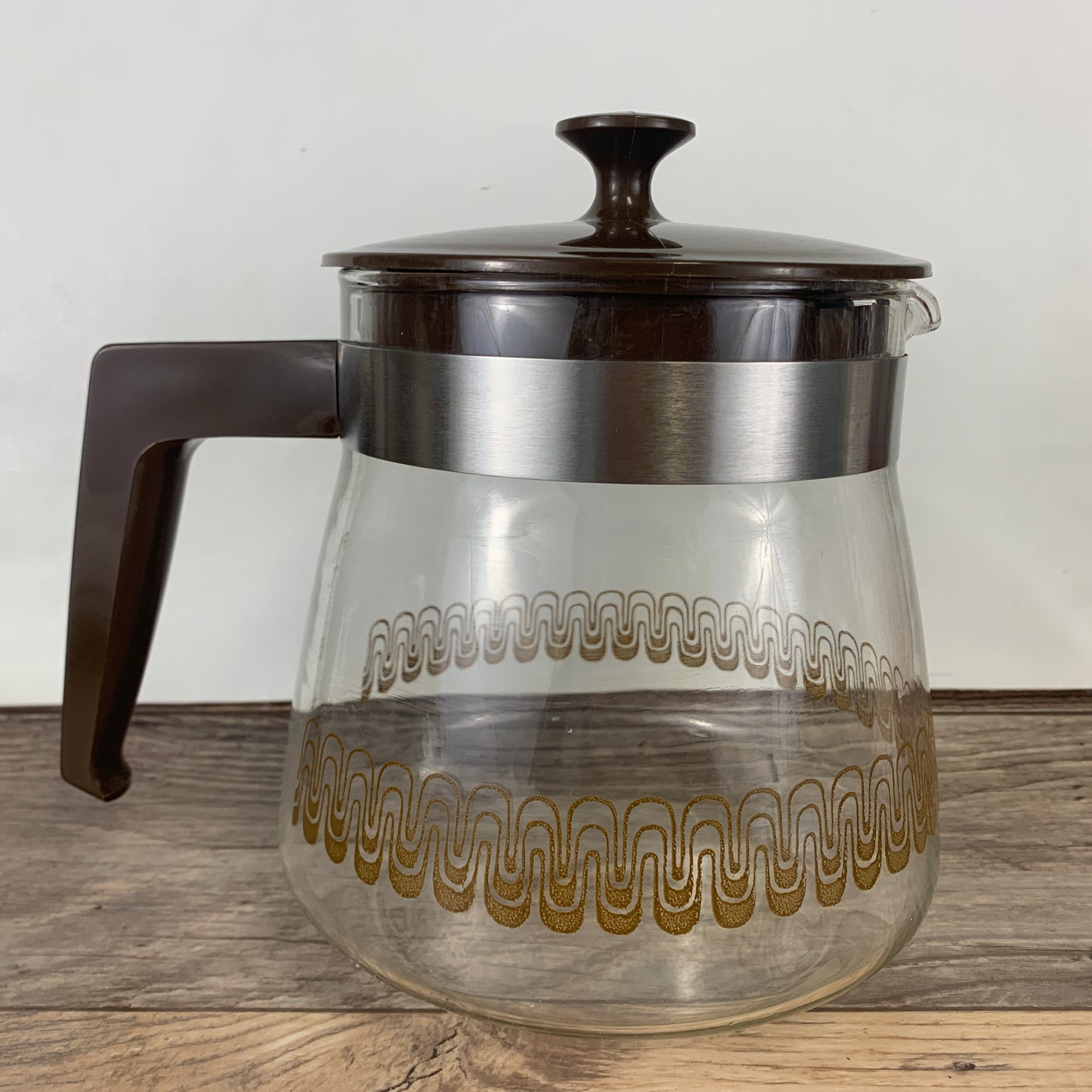 Vintage Glass Coffee Carafe