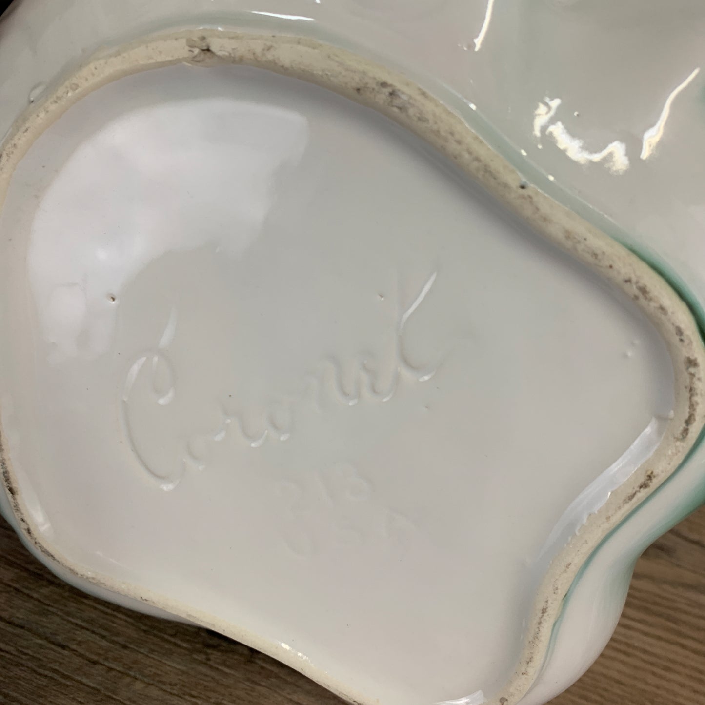 Large Swan Shaped Ceramic Planter, Ceramic Swan Planter Vintage Home Decor Swan Planter