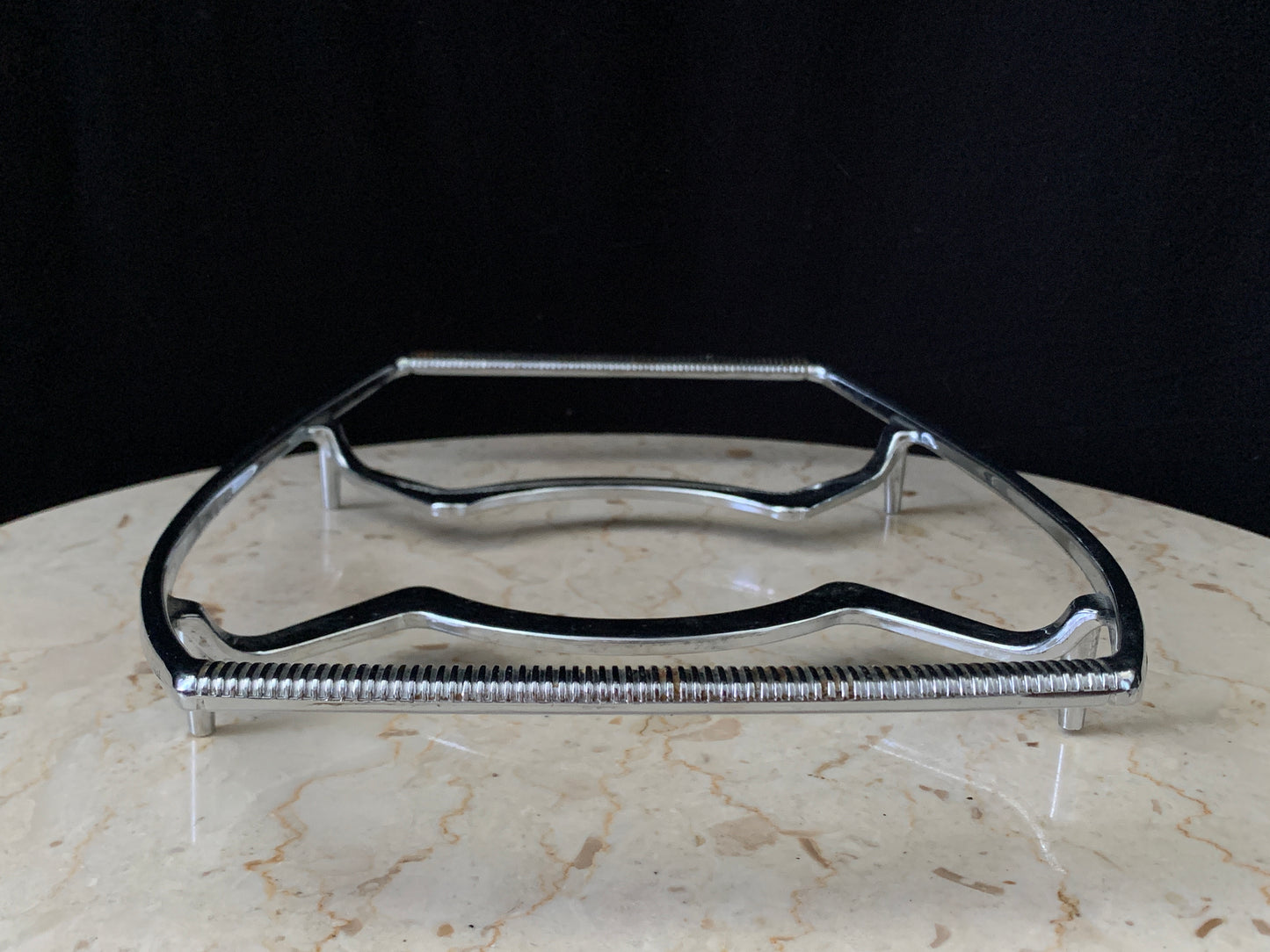 Corning Ware Silver Metal Trivet Large Casserole Holder