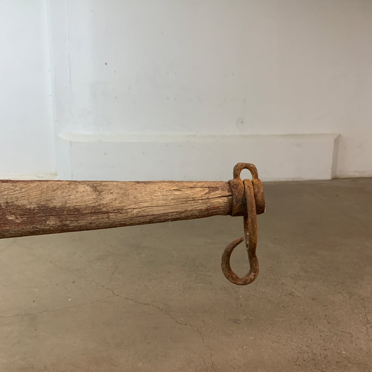 Antique Double Yoke Whippletree Equalizer Leader Bar Double Tree Antique Farmhouse Decor