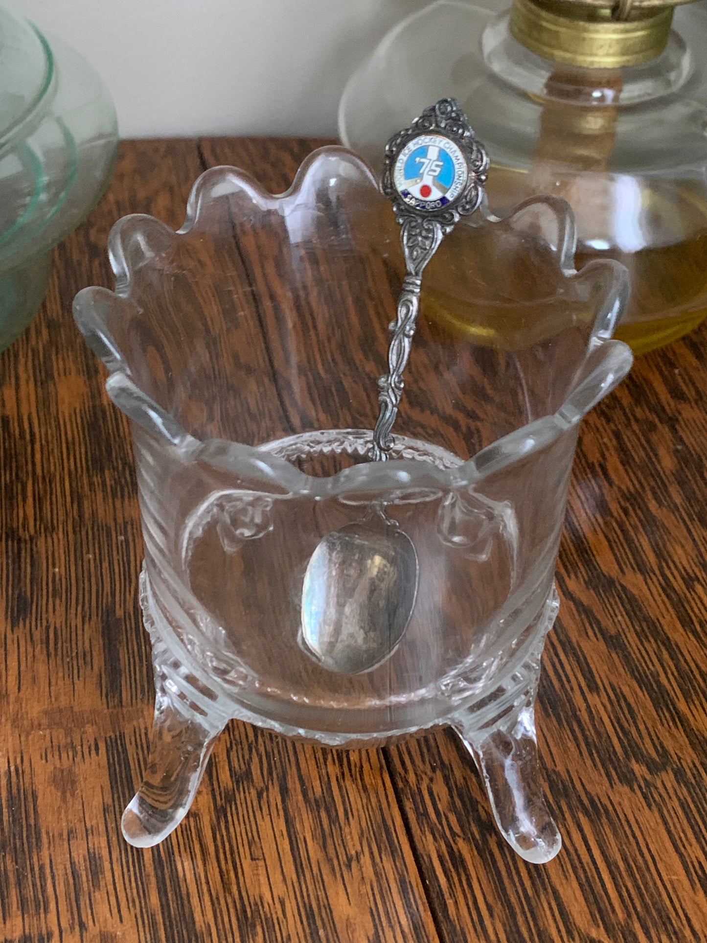 World Ice Hockey Championships Sapporo 75 Vintage Travel Spoon