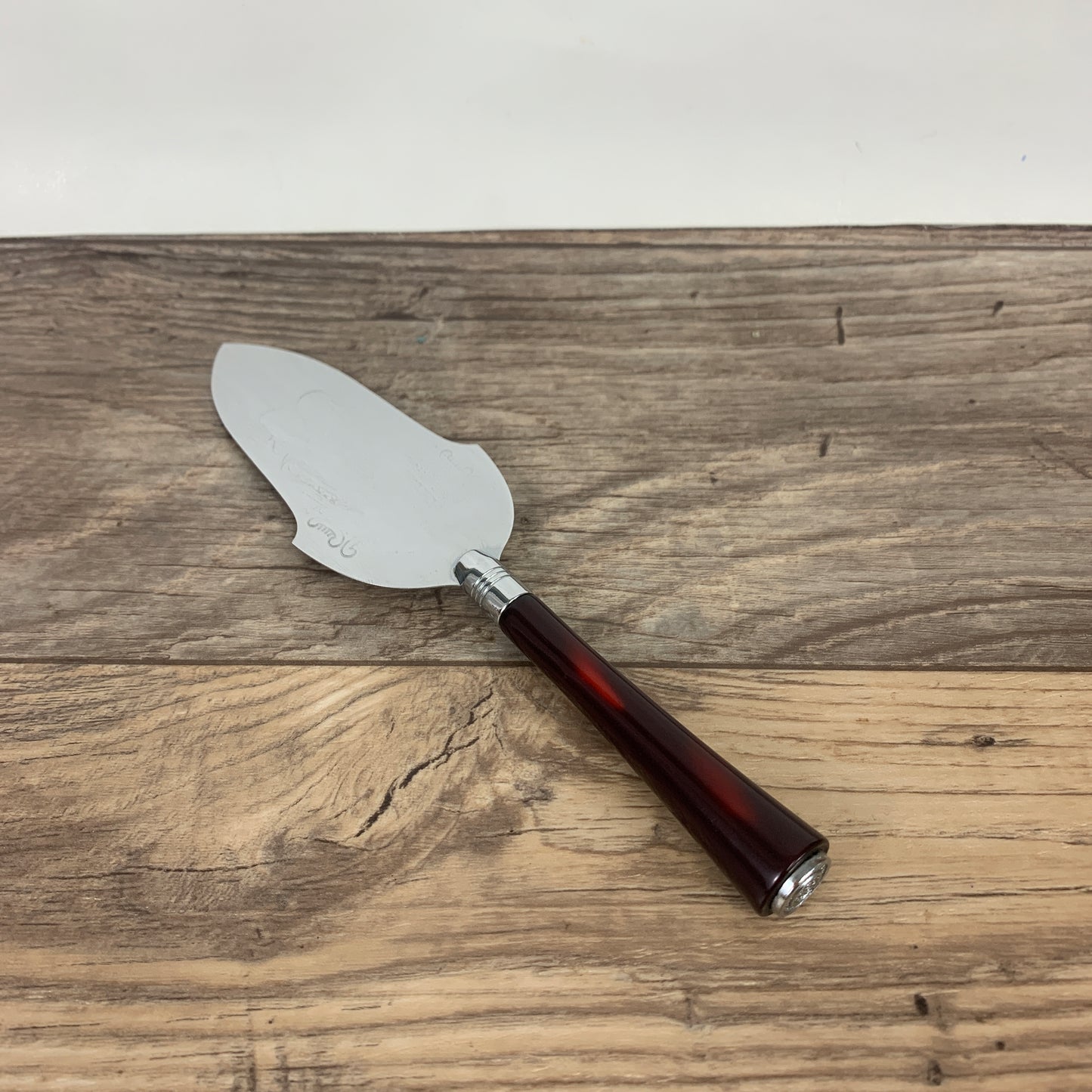 Metal Serving Knife with Decorative Handle, Vintage Cake Server