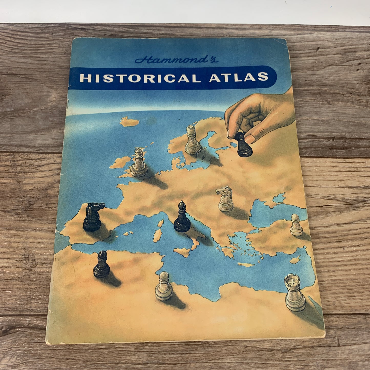 Hammond's Historical Atlas 1957 Vintage School Atlas of Historical Maps