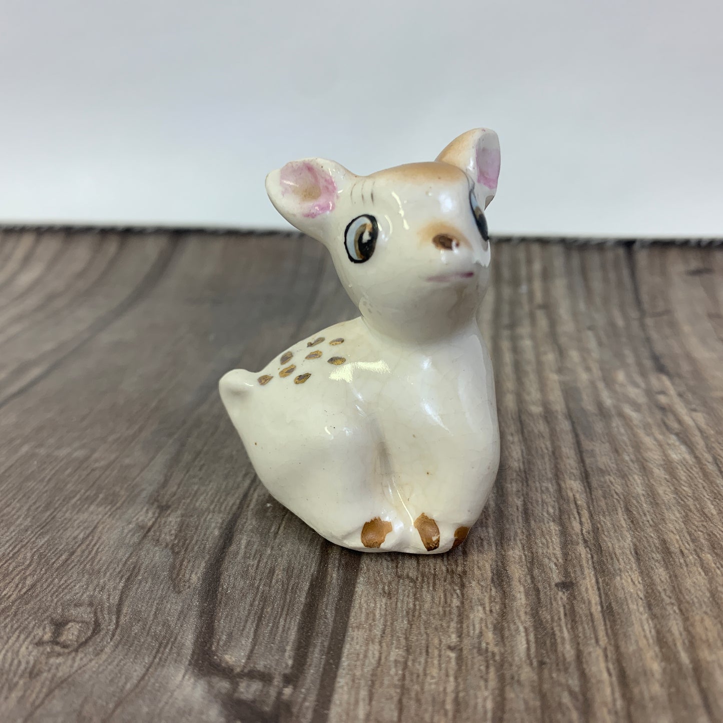 Deer Salt and Pepper Shakers, Vintage Ceramic Salt and Pepper Shakers