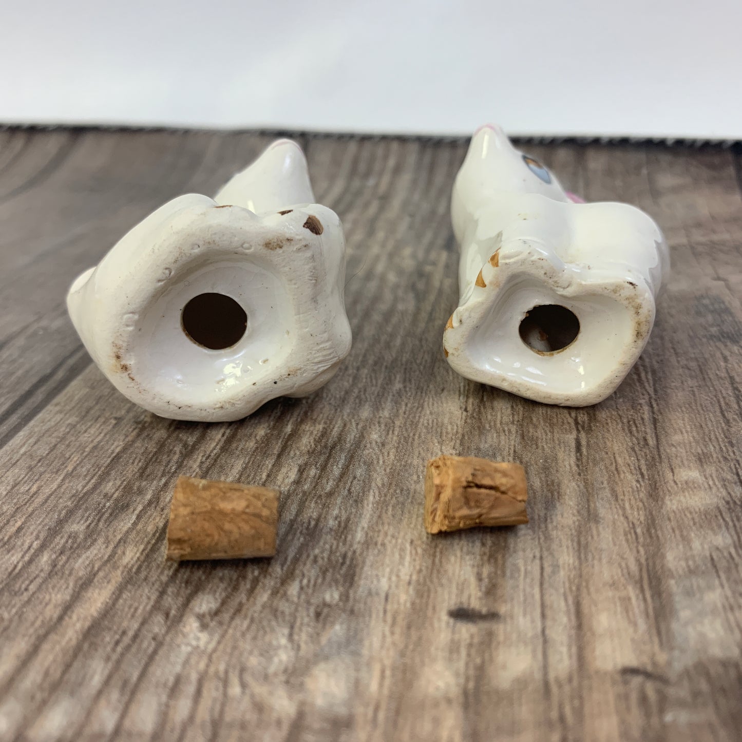 Deer Salt and Pepper Shakers, Vintage Ceramic Salt and Pepper Shakers