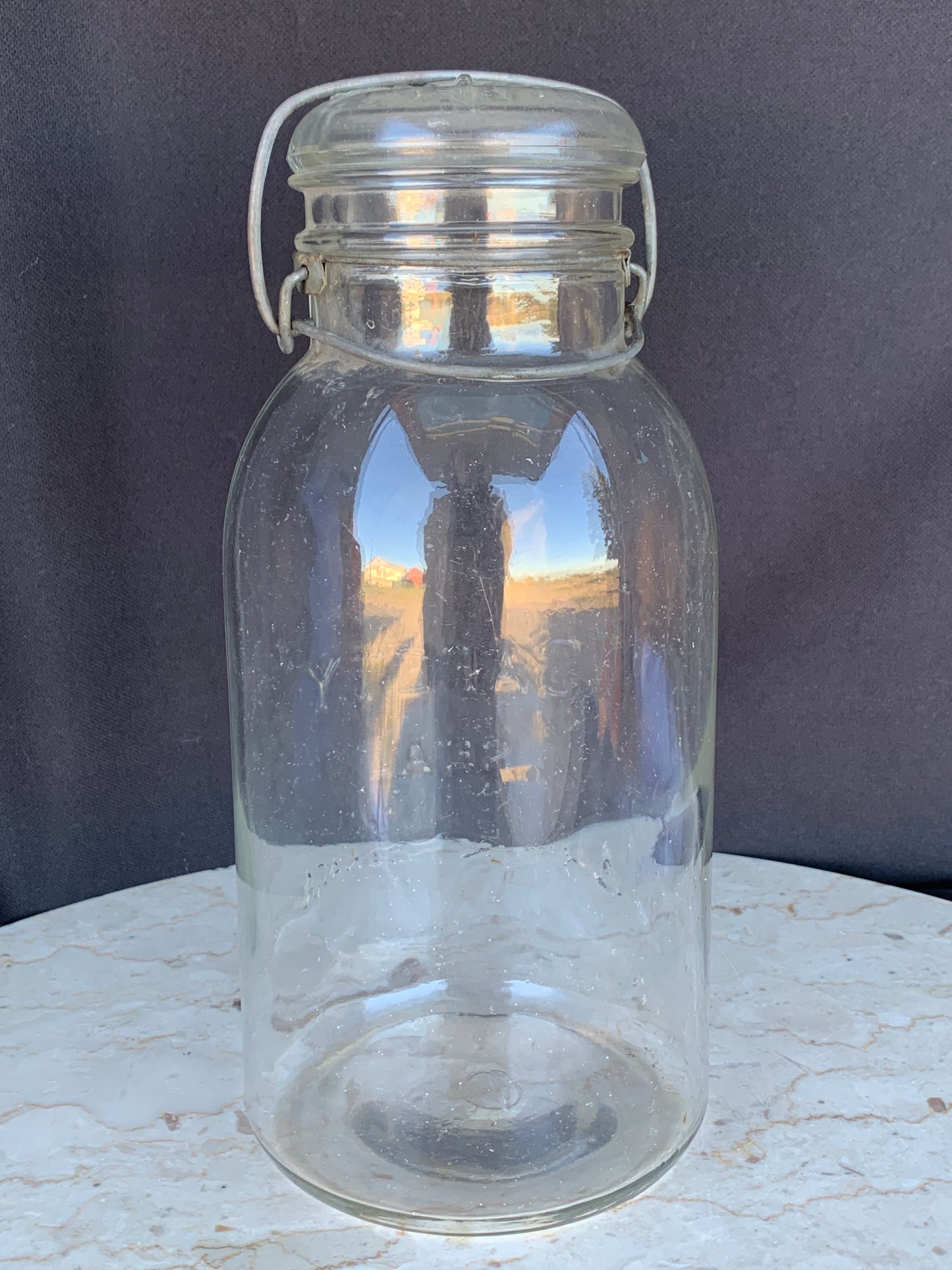 Swing Top Safety Seal Jar Antique Canning Jar