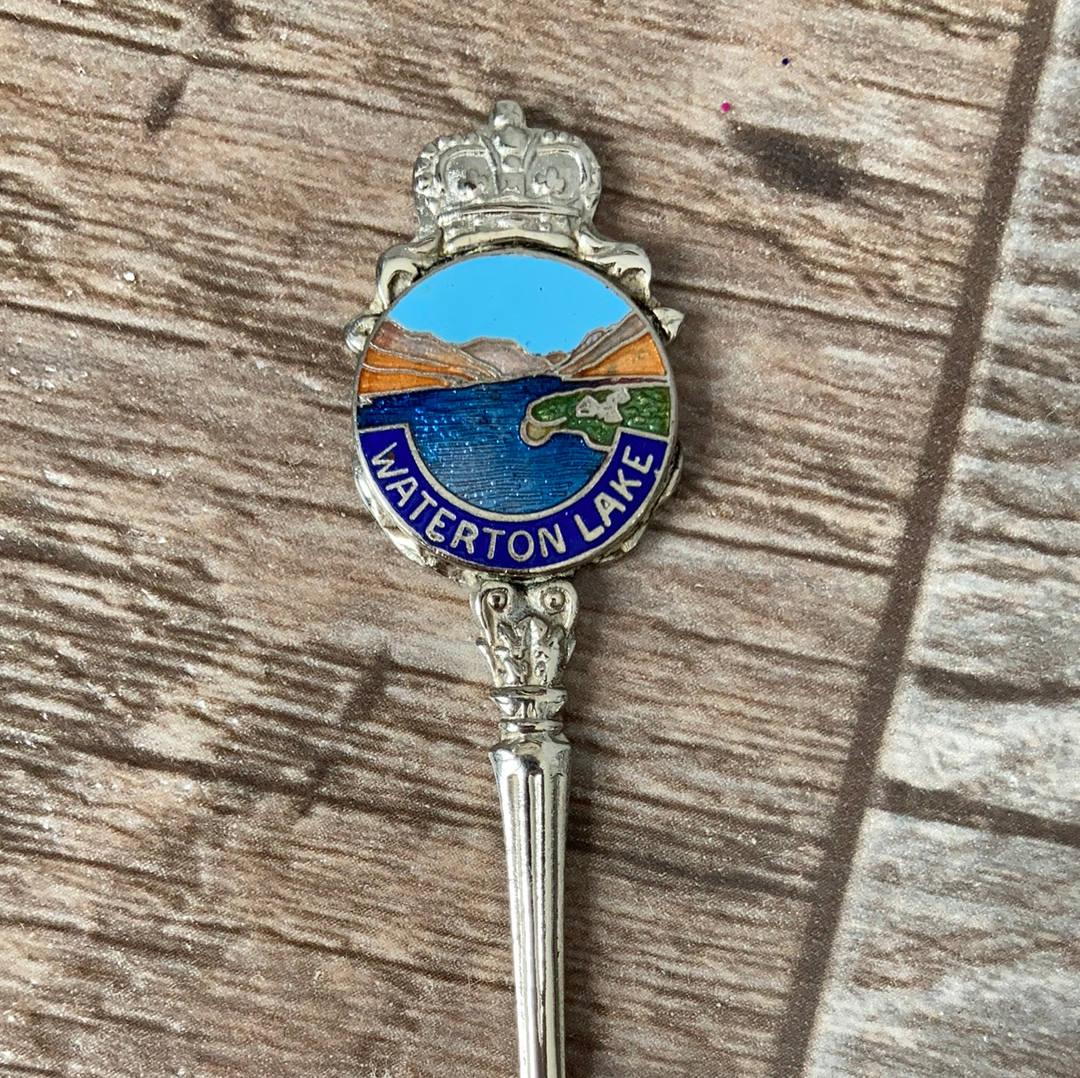 7 British Columbia Alberta and Manitoba Canada Collectible Souvenir Spoons