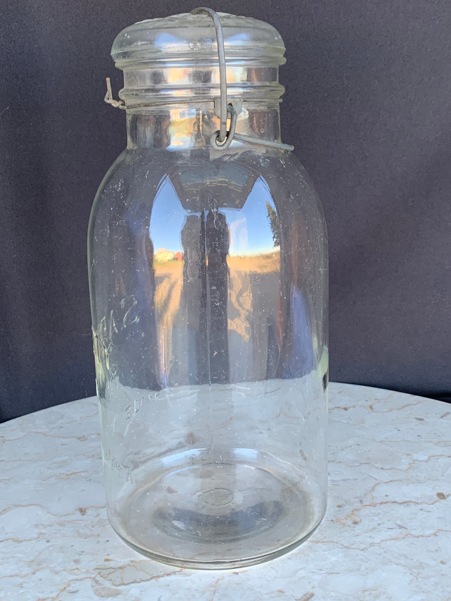 Swing Top Safety Seal Jar Antique Canning Jar