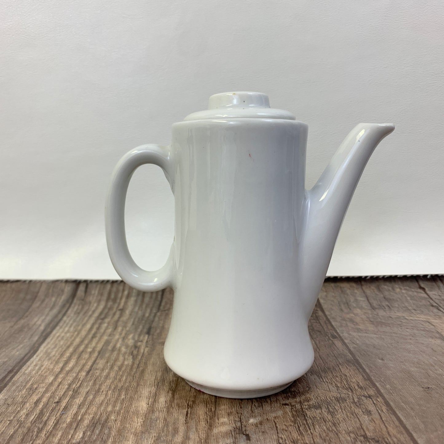 Child Size Teapot and Cream and Sugar with Two Little Girls, Mini Coffee Pot with Decal Small Ceramic Teapot Made in Japan