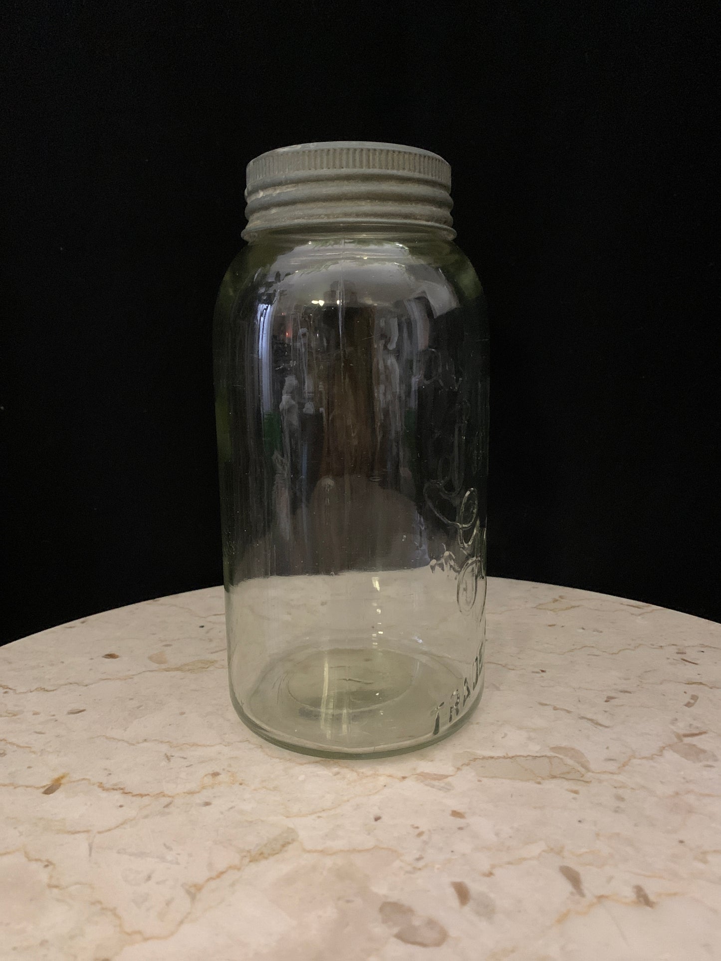 Extra Large Antique Canning Jar Improved Gem Extra Large Sealer Jar Antique Farmhouse Kitchen