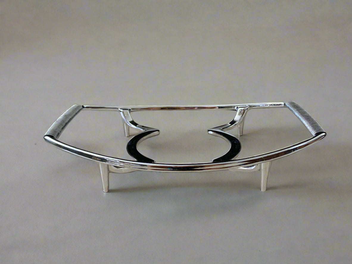 Small Corningware Silver Trivet Casserole Carrying Rack Casserole Holder