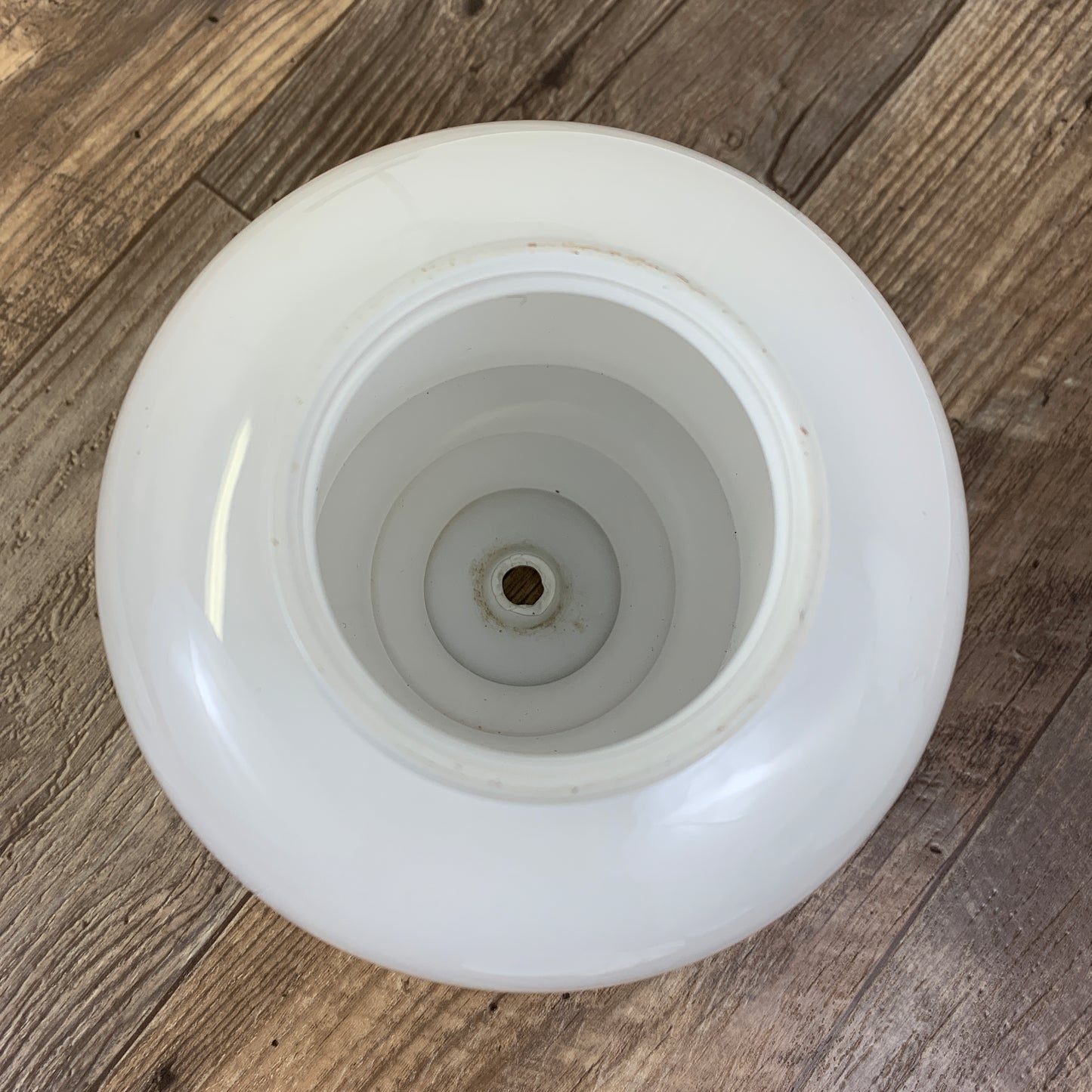 Vintage Cased Glass Hanging Light Cover