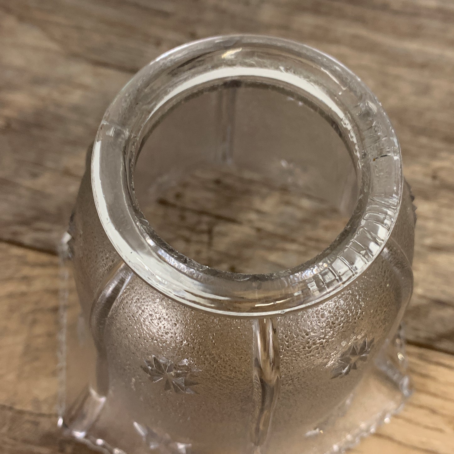 Small Glass Tulip Shaped Lamp Shade