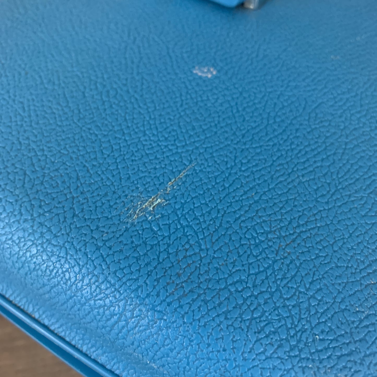 Blue Samsonite Train Case