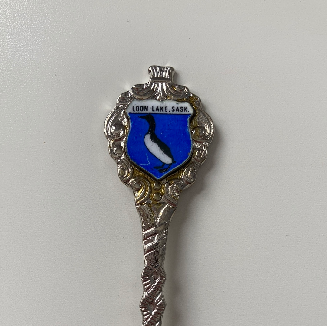 Loon Lake Saskatchewan Canada Vintage Souvenir Spoon