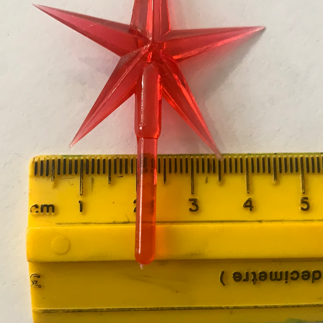 Tree Topper for Ceramic Christmas Tree 5cm Star