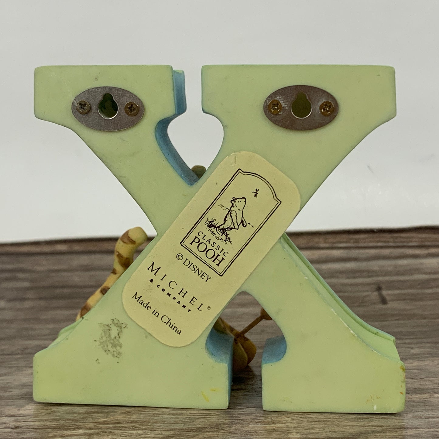 Classic Pooh Letter X Porcelain Letter Alphabet Decor