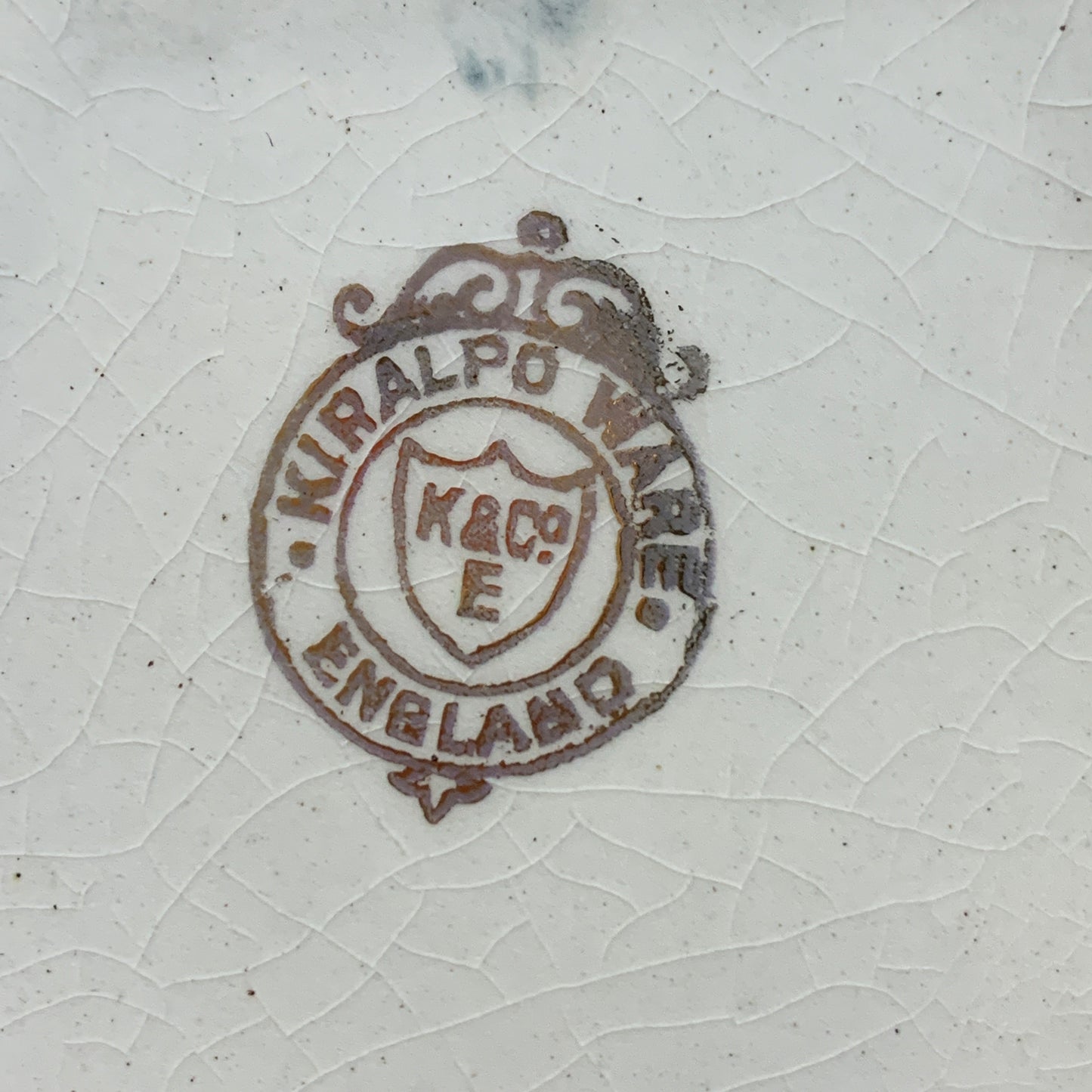 Small Luster Ware Iridescent Porcelain Dish