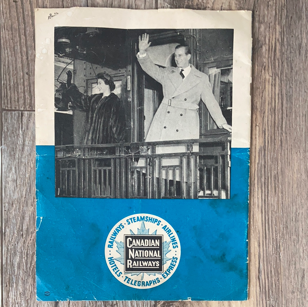 1951 British Royal Visit Picture Supplement from the Canadian National Magazine