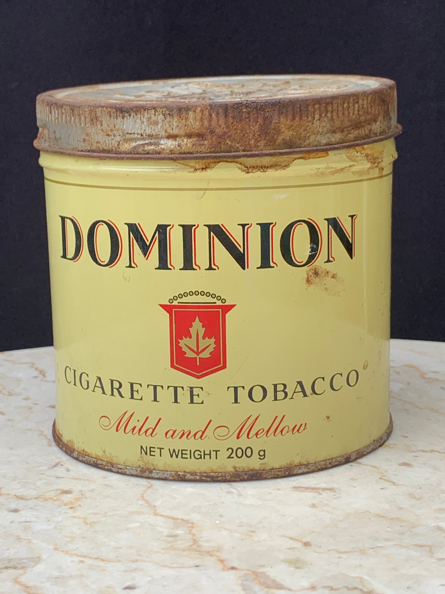 Vintage Tobacco Tin Dominion Tobacco Vintage Tin