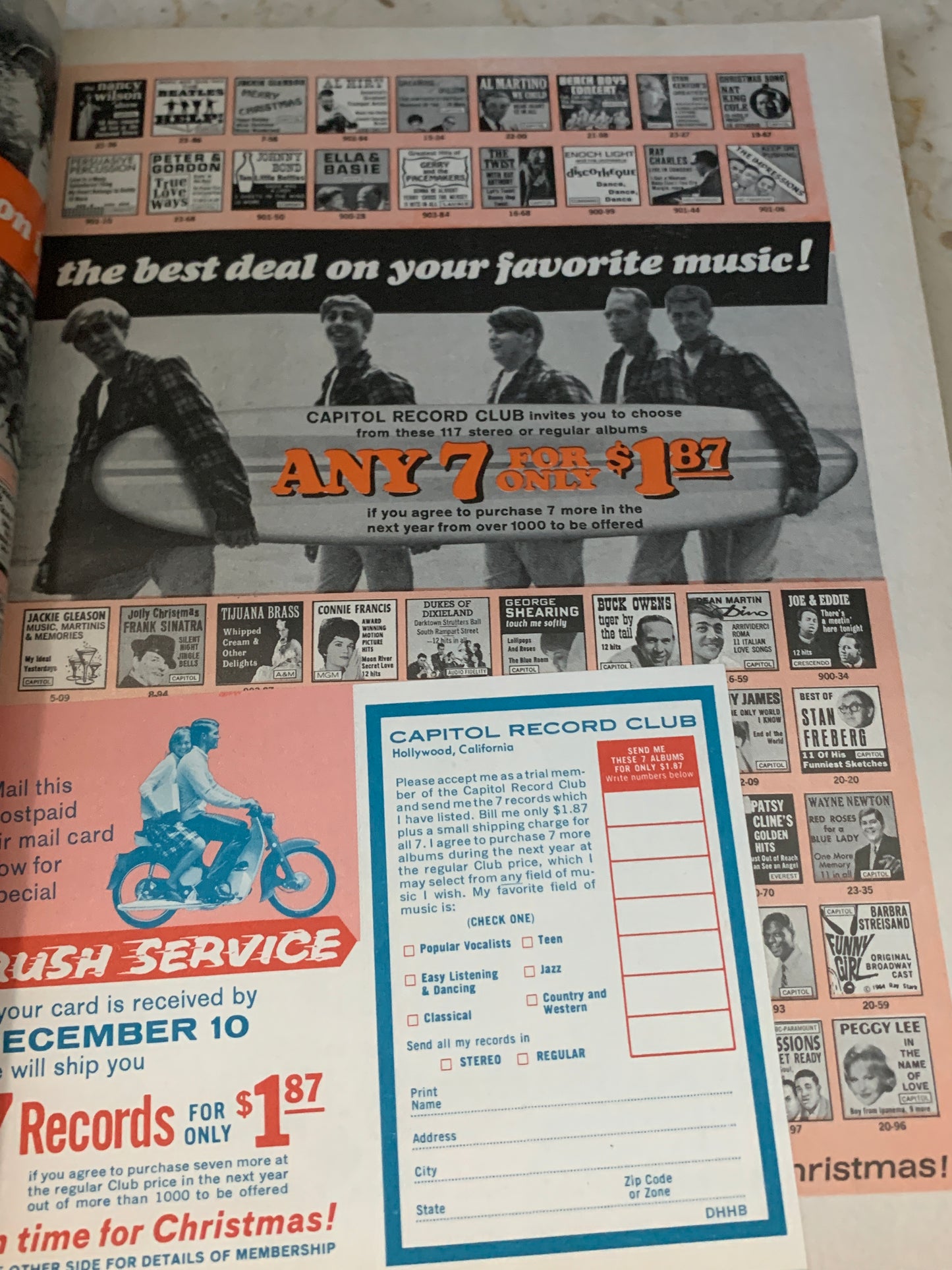 Redbook Magazine Christmas 1965