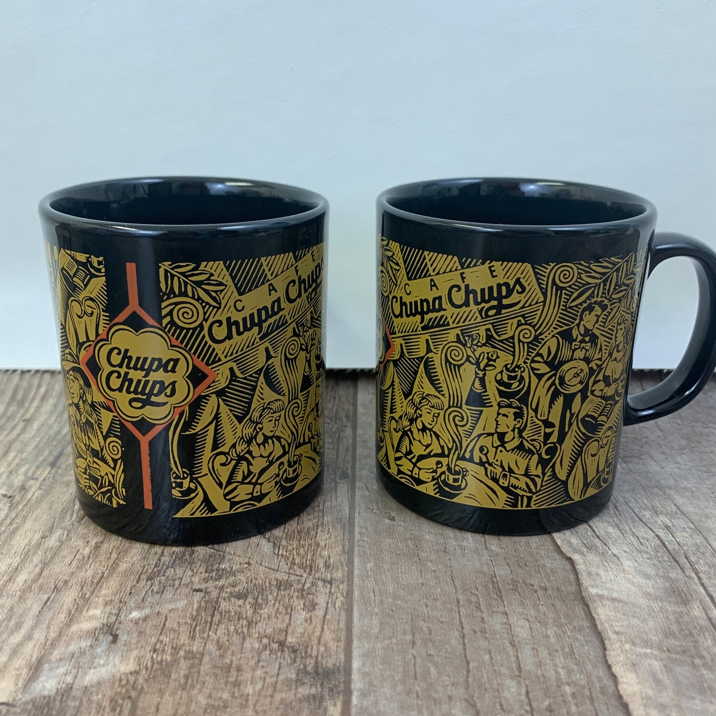 Chupa Chups Vintage Coffee Mugs made in England Staffordshire Tableware Vintage Advertising Mug